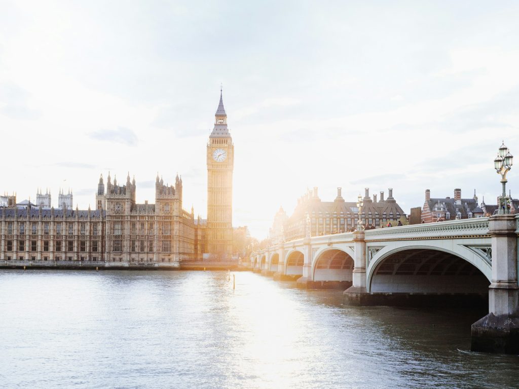 Palace of Westminster, taken from the other side of Westminster Bridge